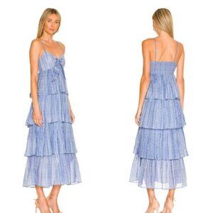 SAYLOR Jameela Midi Dress in Indigo L